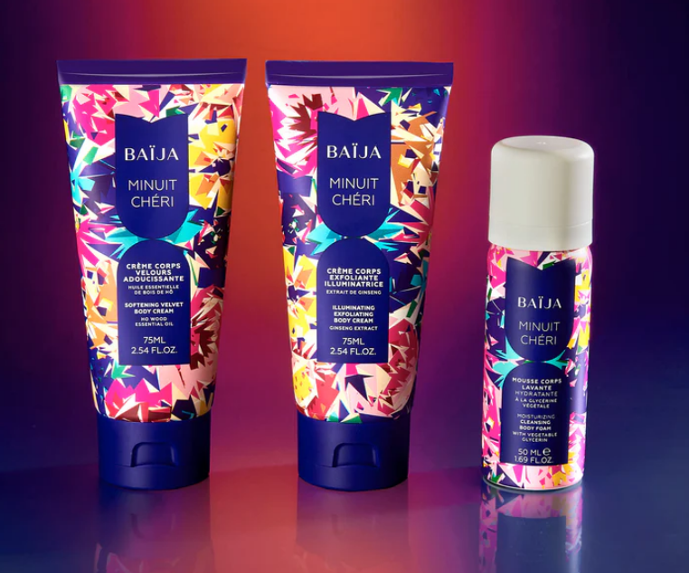COFFRET SOIN DU CORPS MINUIT CHERI (1 crÚme corps 75ML + 1 gommage 75GR + 1 gel douche 100ML) image